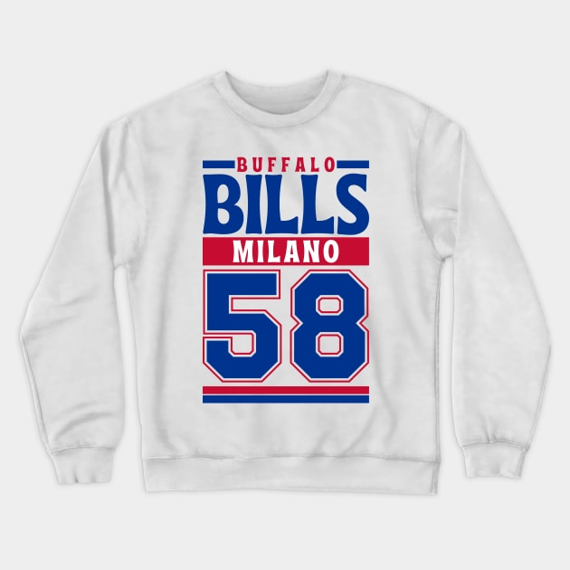 Buffalo Bills Milano 58 American Football Edition 3 Crewneck Sweatshirt by Astronaut.co